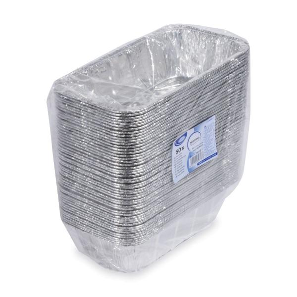 Schale (ALU) Gastro eckig 320 x 170 x 75 mm 2500ml `1/3` [50 St.]