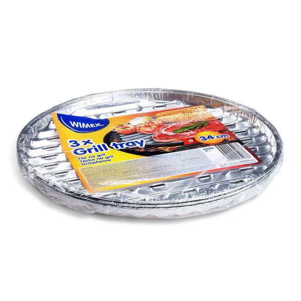 Grillpfanne (ALU) rund Ø34cm [3 St.]