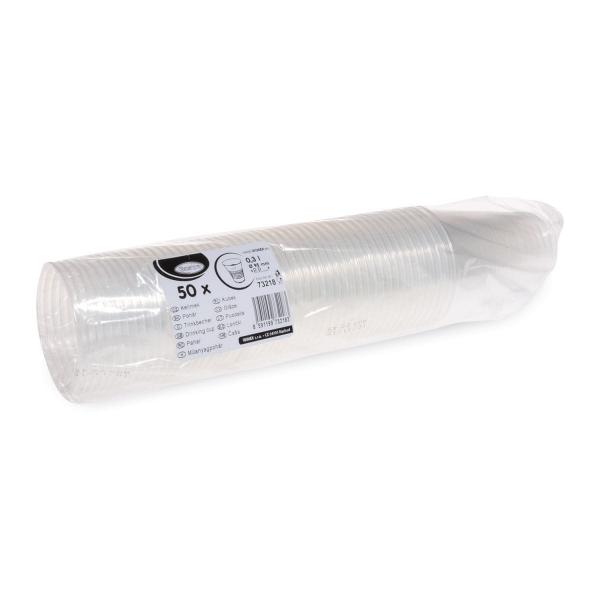 Trinkbecher (PP) klar Ø95mm 0,3L [50 St.]
