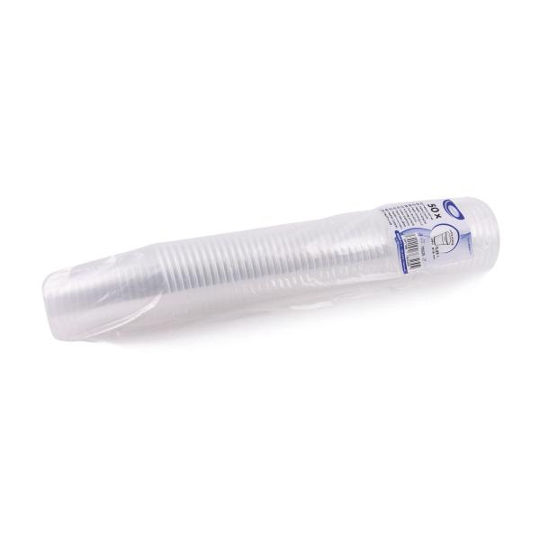 Trinkbecher (PP) klar Ø78mm 0,25L [50 St.]