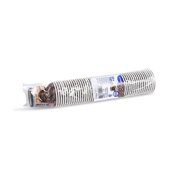 Pappbecher "Coffee to go" Ø62mm 110ml `XS: 0,08L/4oz` [50 St.]