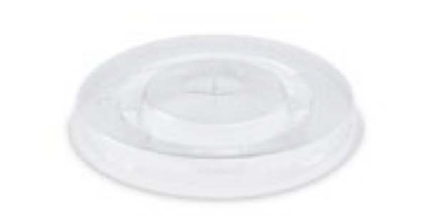 Deckel (rPET) mit Kreuzschlitz &Oslash;90mm [100 St.]