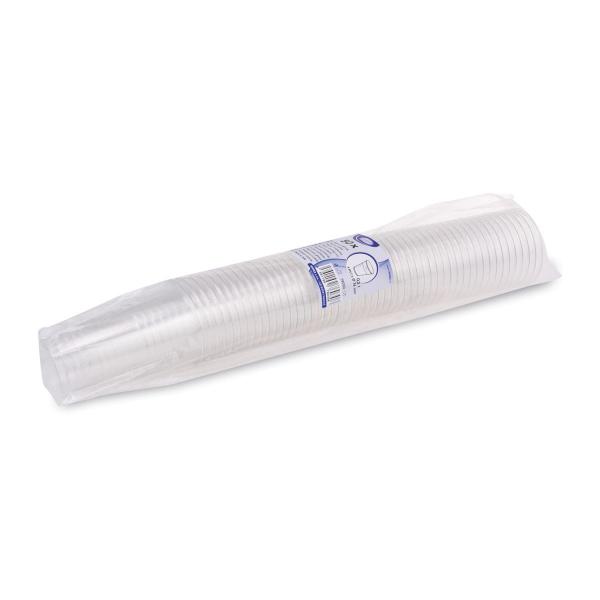 Becher (rPET) glasklar Ø78mm 0,3L [50 St.]