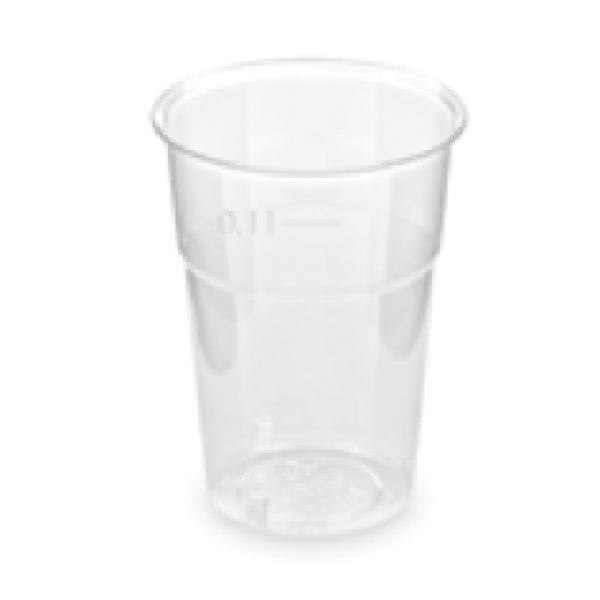 Trinkglas (PS) &Oslash;57mm 0,1L [50 St.]