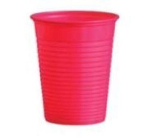 Trinkbecher rot 0,18 l (PS) 