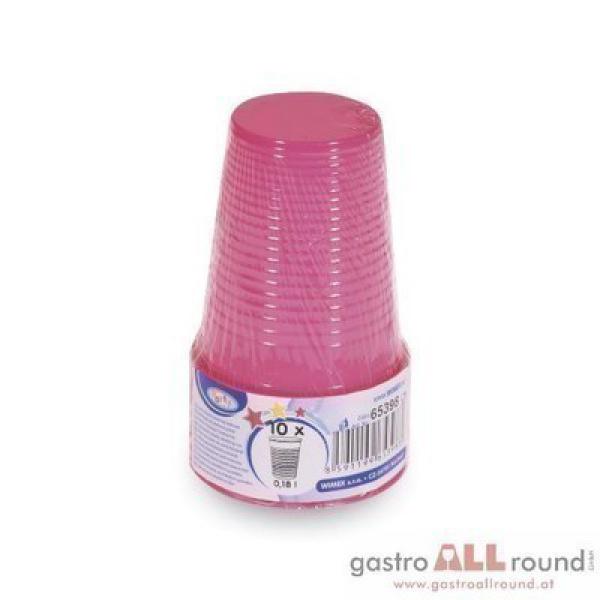 Trinkbecher fuchsia 0,18 l (PS) 