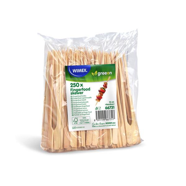 Fingerfood-Spieß (aus Bambus FSC 100%) 15cm [250 St.]