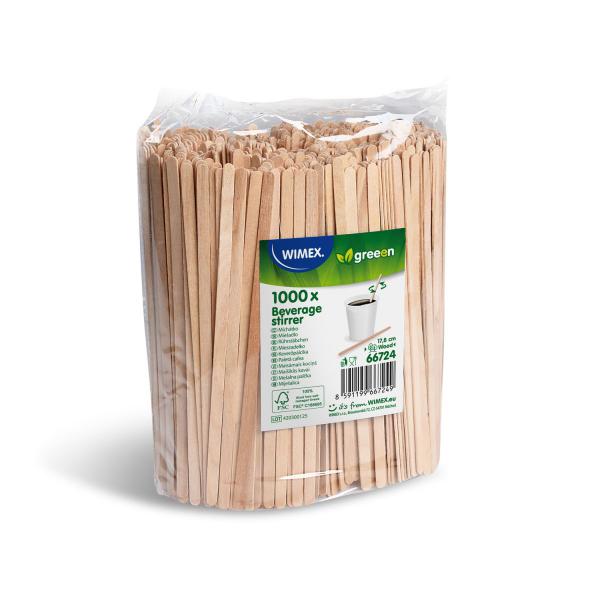 Rührstäbchen (aus Holz FSC 100%) 17,8cm [1000 St.]