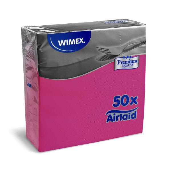 Serviette PREMIUM fuchsia 40 x 40 cm [50 St.]