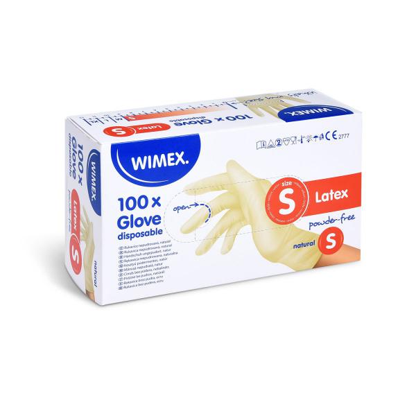 Handschuh (Latex) ungepudert natur `S` [100 St.]