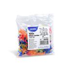 Glasmerker (PS) gemischt 7 Tiere 30-50mm [100 St.]