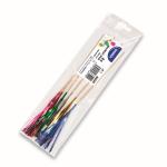 Palmwedel-Picker bunt gemischt 22,5cm [6 St.]