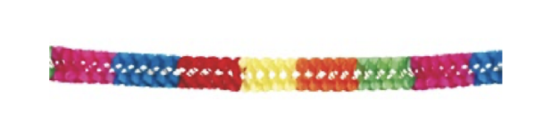 Papier-Girlande Ø17cm x 6m [1 St.]