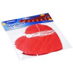Papier-Girlande Herzen Ø18cm x 4m [1 St.]