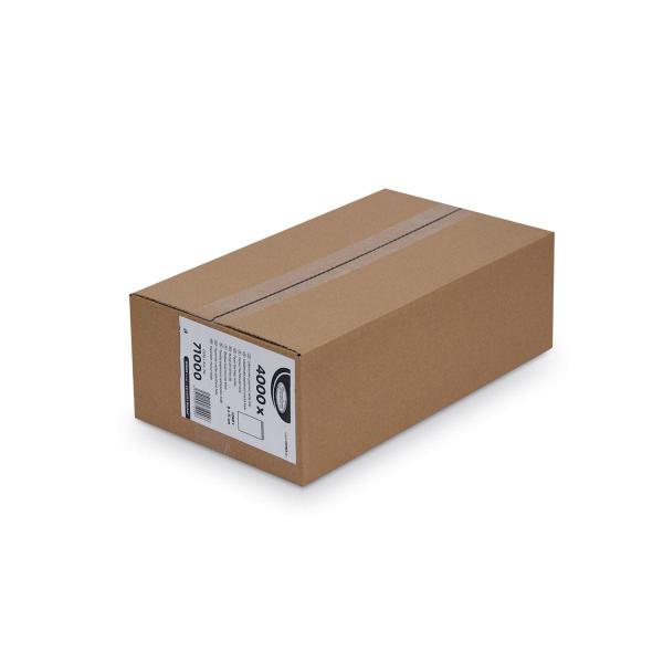 Papier Flachbeutel weiß 8 x 11 cm [4000 St.]