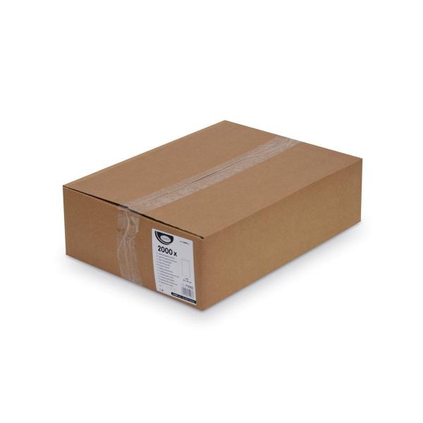 Papier Flachbeutel weiß 13 x 19 cm [2000 St.]