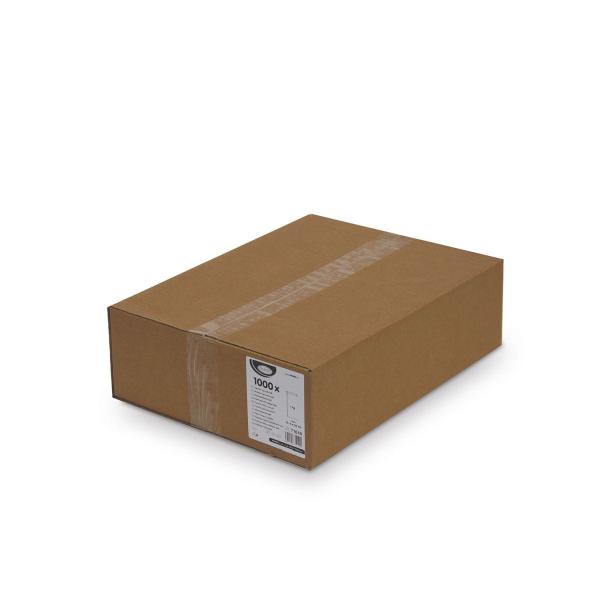 Papierfaltenbeutel weiß 12+5 x 24 cm `1kg` [1000 St.]