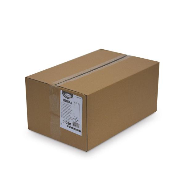 Papierfaltenbeutel weiß 20+7 x 45 cm `5kg` [1000 St.]