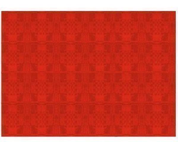Damasttischset 30 x 40 cm rot 