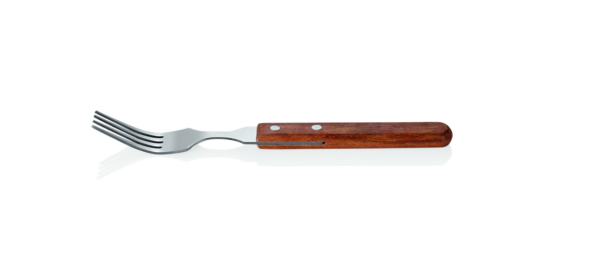 Steakgabel 20 cm mit Holzgriff