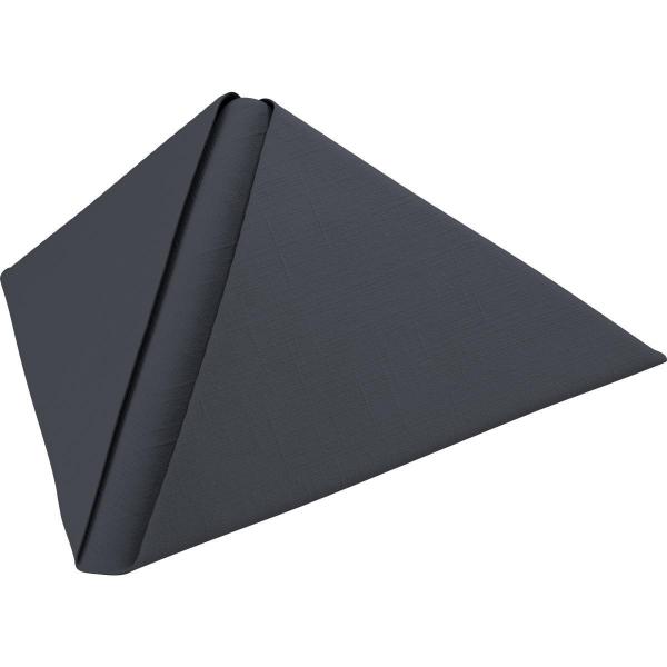 Dunilin®-Serviette 40 x 40 cm Schwarz, 540 Stk/Krt (12 x 45 Stk)