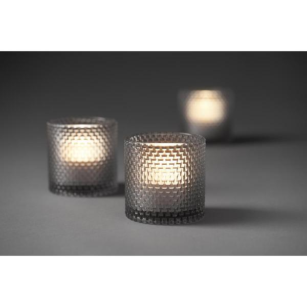 LED Mini Lamp, wiederaufladbar, 4er Set Ersatzlampen 48 x Ø 50 mm 13 Std. Weiß, 4 Stk/Krt (1 x 4 Stk
