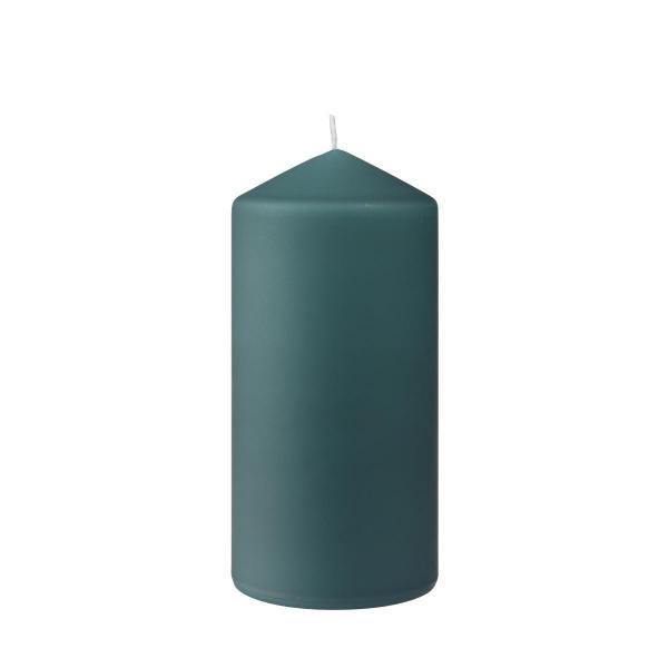 Stumpenkerze matt 150 x Ø 70 mm 50 Std. Ocean Teal, 12 Stk/Krt (2 x 6 Stk)