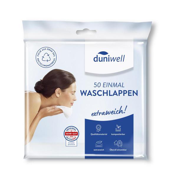 Waschlappen Weiß, 600 Stk/Krt (12 x 50 Stk)