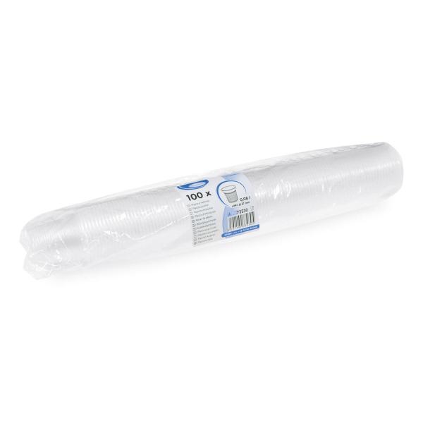 Trinkbecher (PP) klar Ø57mm 80ml [100 St.]