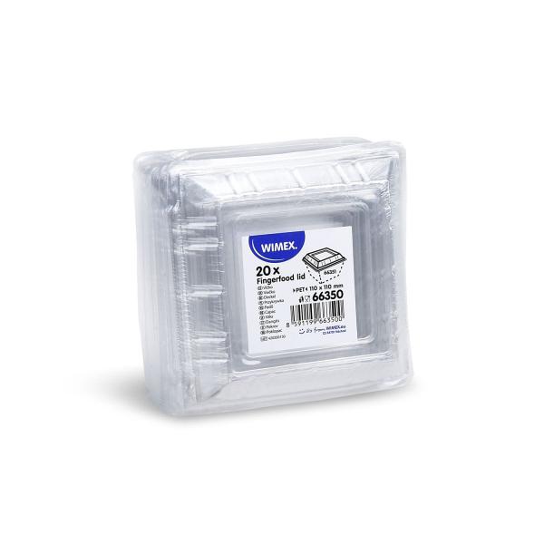 Deckel (PET) für Fingerfood-Becher 66351 [20 St.]