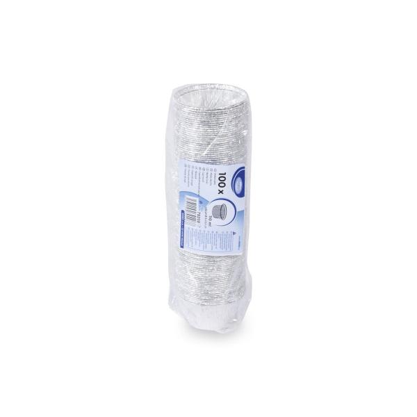 Becher (ALU) rund Ø80 x 36 mm 110ml [100 St.]