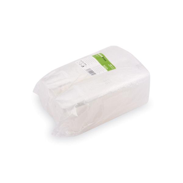 Rechteckbecher (PP) klar 108 x 81 mm 300ml [100 St.]