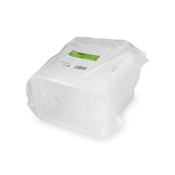 Rechteckschale (PP) klar 186 x 133 mm 1000ml [50 St.]