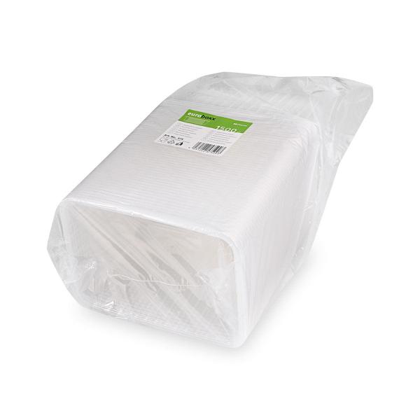Rechteckschale (PP) klar 186 x 133 mm 1500ml [50 St.]