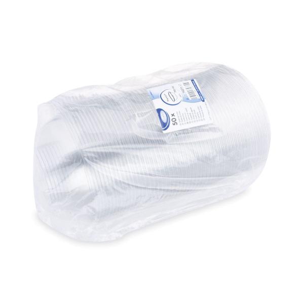Salatschale (rPET) PREMIUM klar Ø199mm 750ml [50 St.]