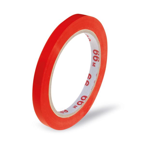 Klebeband (PVC) rot 9mm x 66m für Schließgerät 67999 [1 St.]