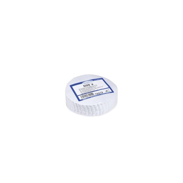 Tassendeckchen (PAP) weiß Ø13cm [500 St.]