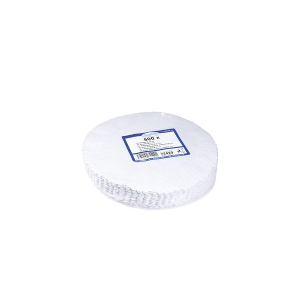 Plattenpapier weiß Ø21cm [500 St.]