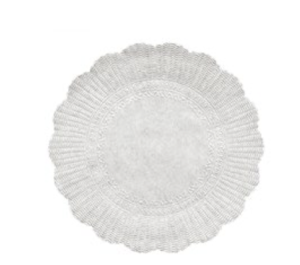 Plattenpapier weiß Ø21cm [500 St.]