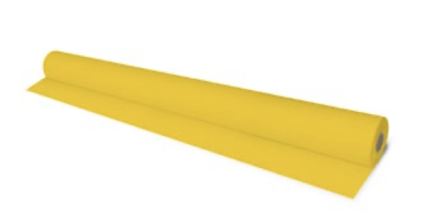 Tischdecke (PAP-Airlaid) gerollt PREMIUM gelb 1,2 x 25 m [1 St.]