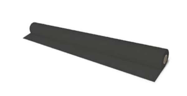 Tischdecke (PAP-Airlaid) gerollt PREMIUM schwarz 1,2 x 25 m [1 St.]