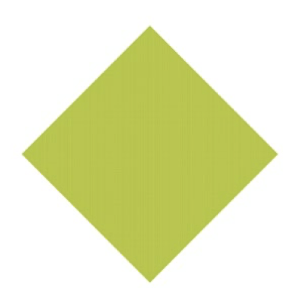 Mitteldecke (PAP-Airlaid) PREMIUM gelbgrün 80 x 80 cm [20 St.]