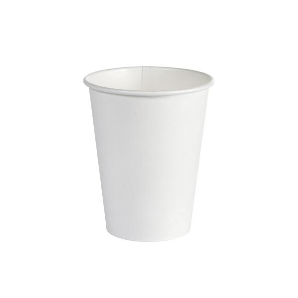 Becher weiß 35 cl Weiß, 800 Stk/Krt (16 x 50 Stk)