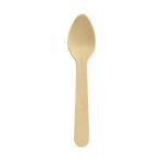 Kaffeelöffel 11 cm Natürlich, 1000 Stk/Krt (10 x 100 Stk)