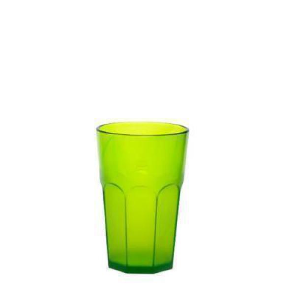 Caipirinha Glas 300 ml SAN teilgefrostet grün