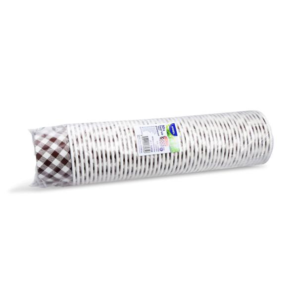 Papierbecher (PAP/PE) Karo Ø115mm 350ml `S` [50 St.]