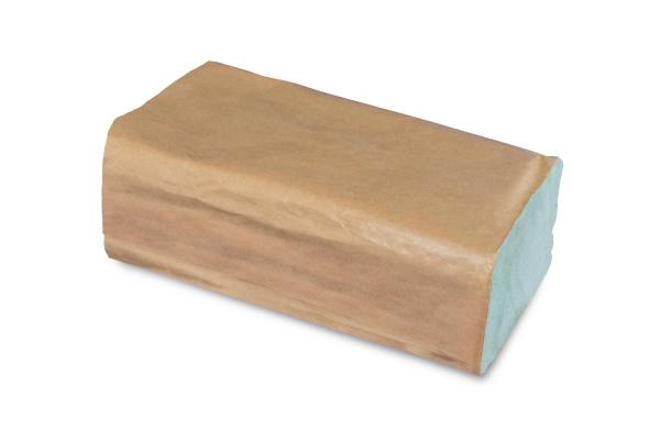 Papierhandtücher, 1-lagig, V-Falz, grün