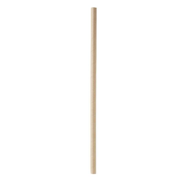 Strohhalme 23 cm x Ø 8 mm Braun, 3600 Stk/Krt (36 x 100 Stk)