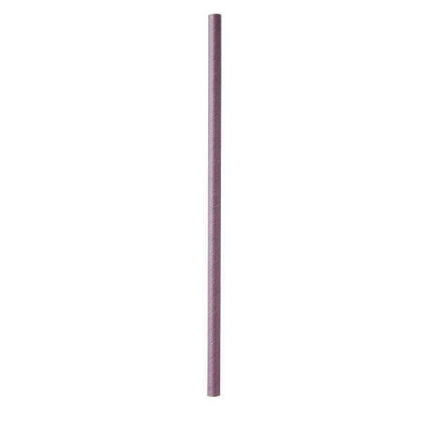 Strohhalme 23 cm x Ø 8 mm Plum, 3600 Stk/Krt (36 x 100 Stk)