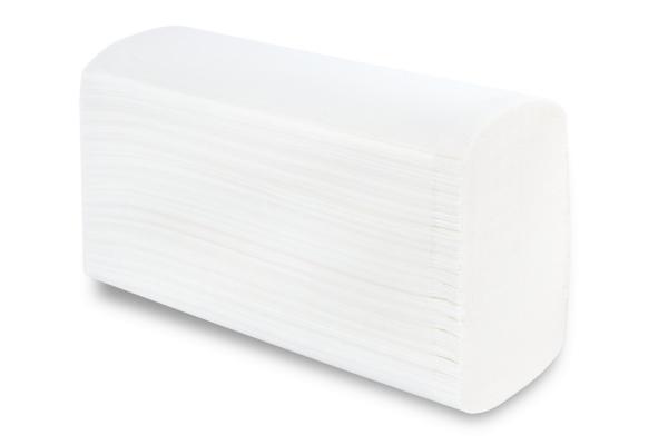 Papierhandtücher 2-lagig, Z-Falz, hochweiß